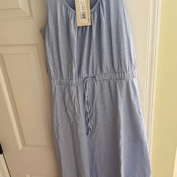 Pact Women's Light Blue Maxi Dress - Picture 1 of 3